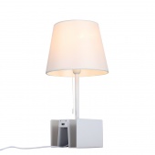 Настольная лампа ST-Luce SLE301.504.01, Белый, E14*1